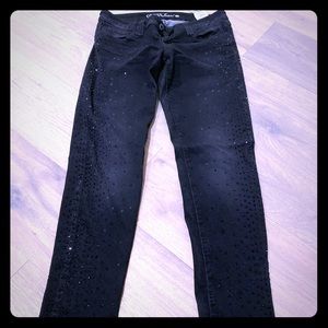 Guess jeans with crystals